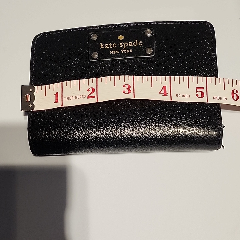 Kate Spade Black Leather Wallet - Picture 5 of 12
